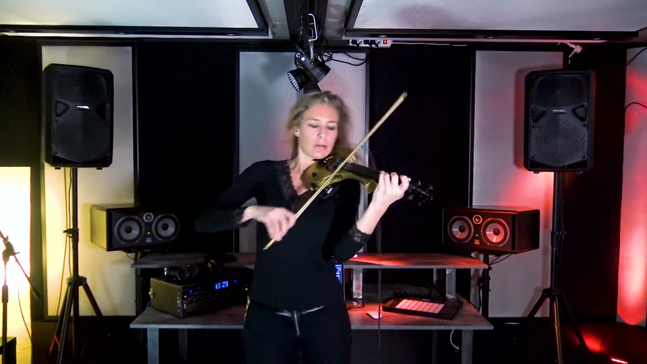 Elsa Martignoni Electric Violinist  | New Video |  No Man No Cry | Her version