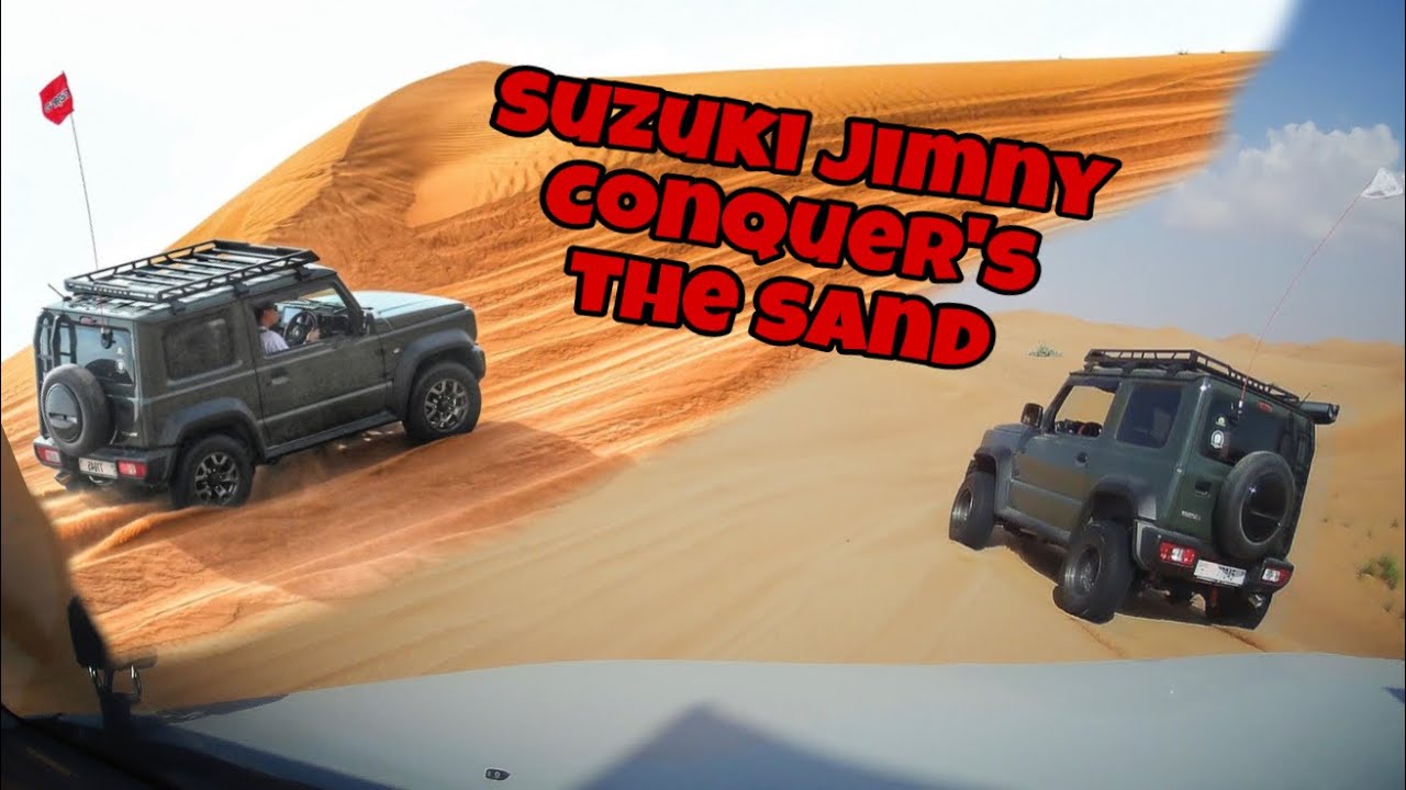 SUZUKI JIMNY GOES OFF-ROADING | Badayer Desert