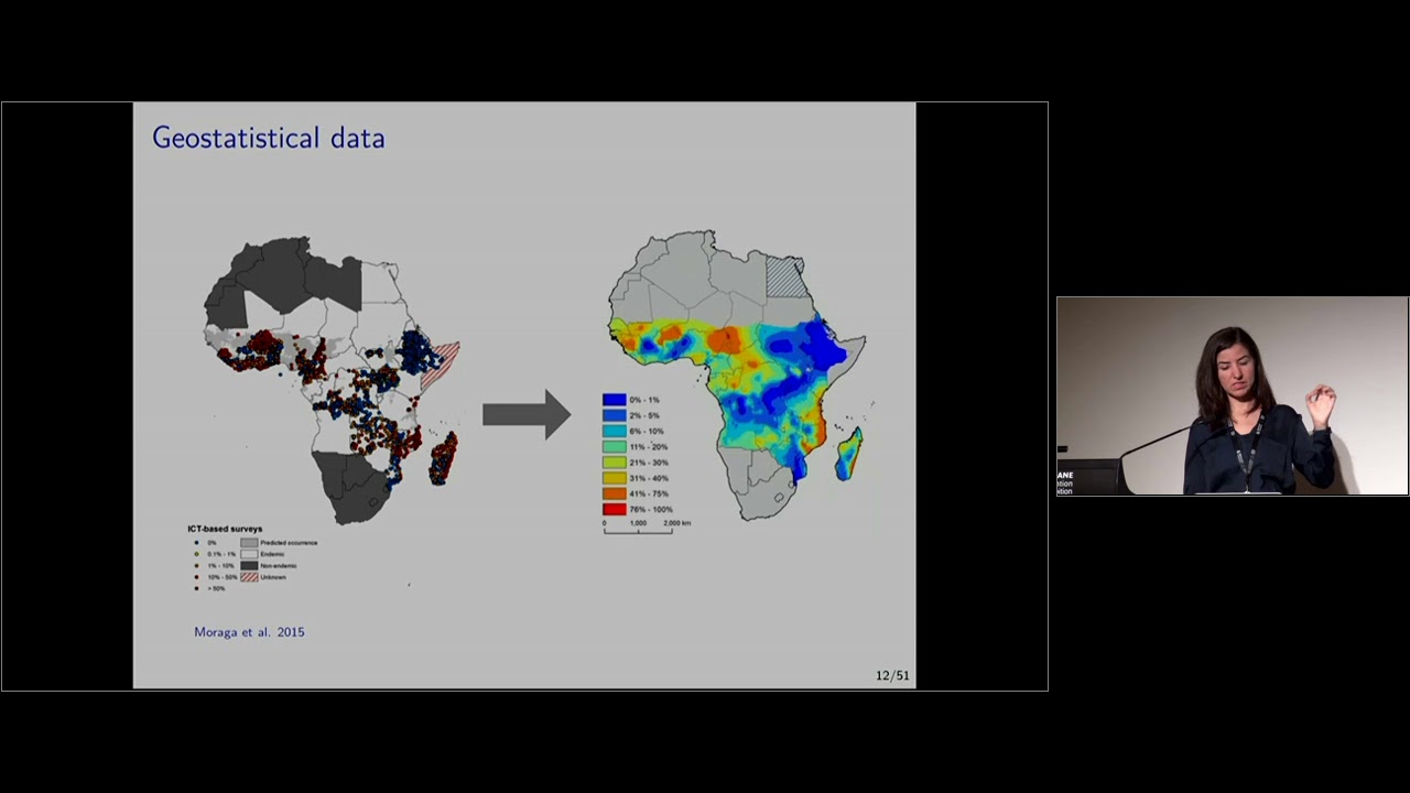 Disease risk modeling and visualization using R - Part 1