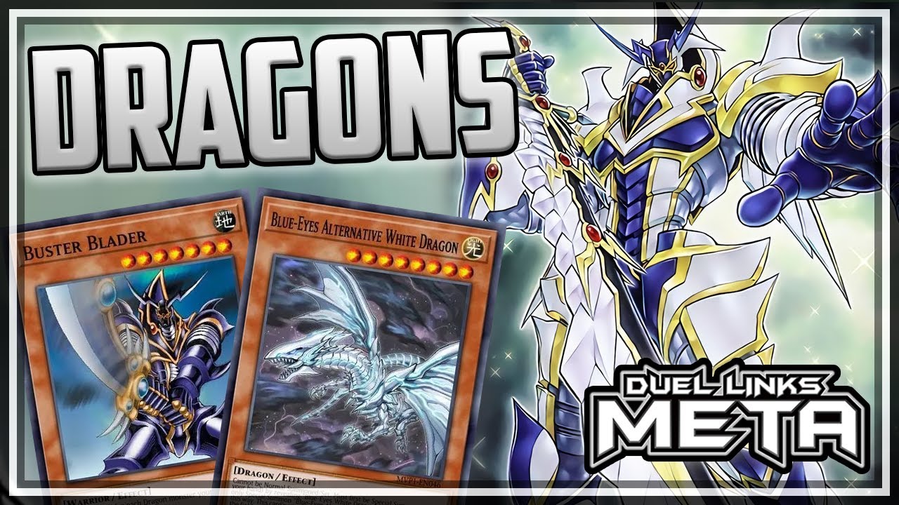 Anti-Dragon Blue Eyes White Dragon Deck! Buster Blader, the Dragon Destroyer! [Yu-Gi-Oh! Duel Links]