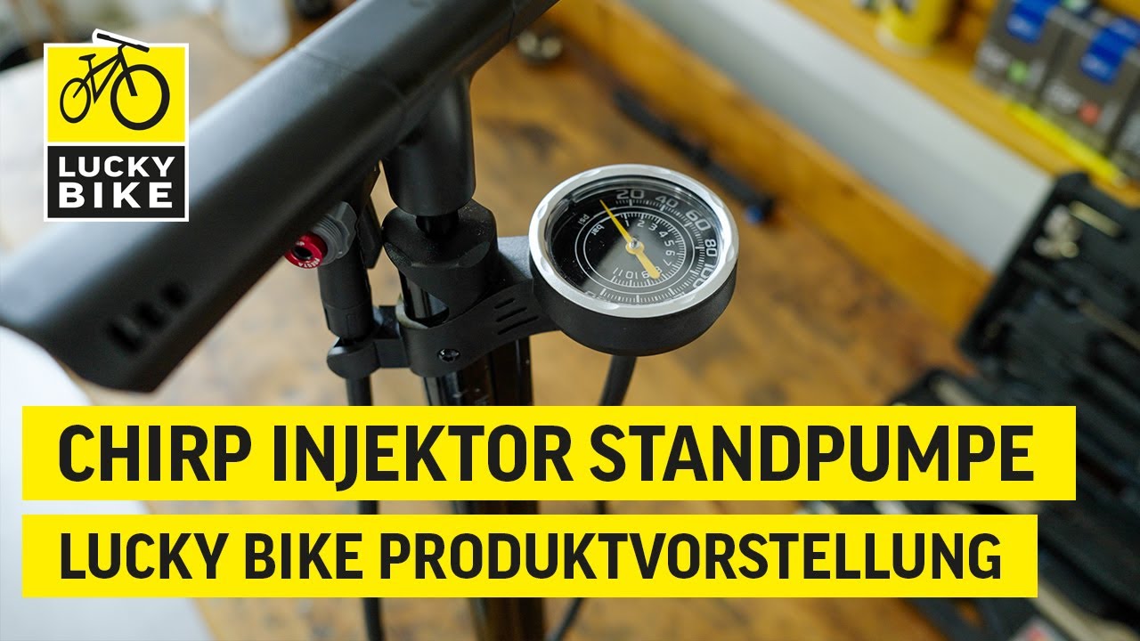 CHIRP INJEKTOR STANDLUFTPUMPE | Praktische Standpumpe - ein Must Have für jeden Radler!