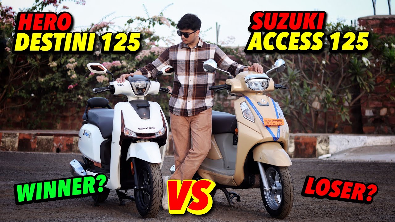 2025 Suzuki Access VS Hero Destini 125 | Detailed Comparison