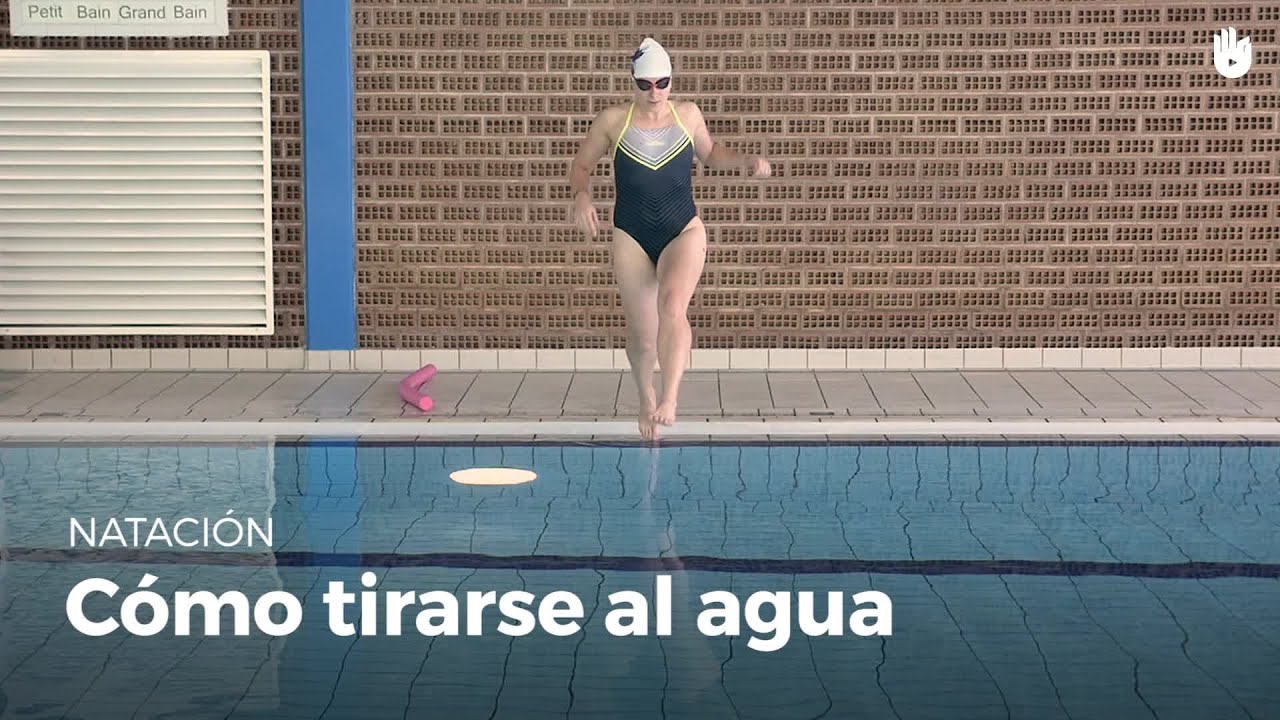 Cómo entrar en el agua de la piscina para principiantes | Miedo al agua