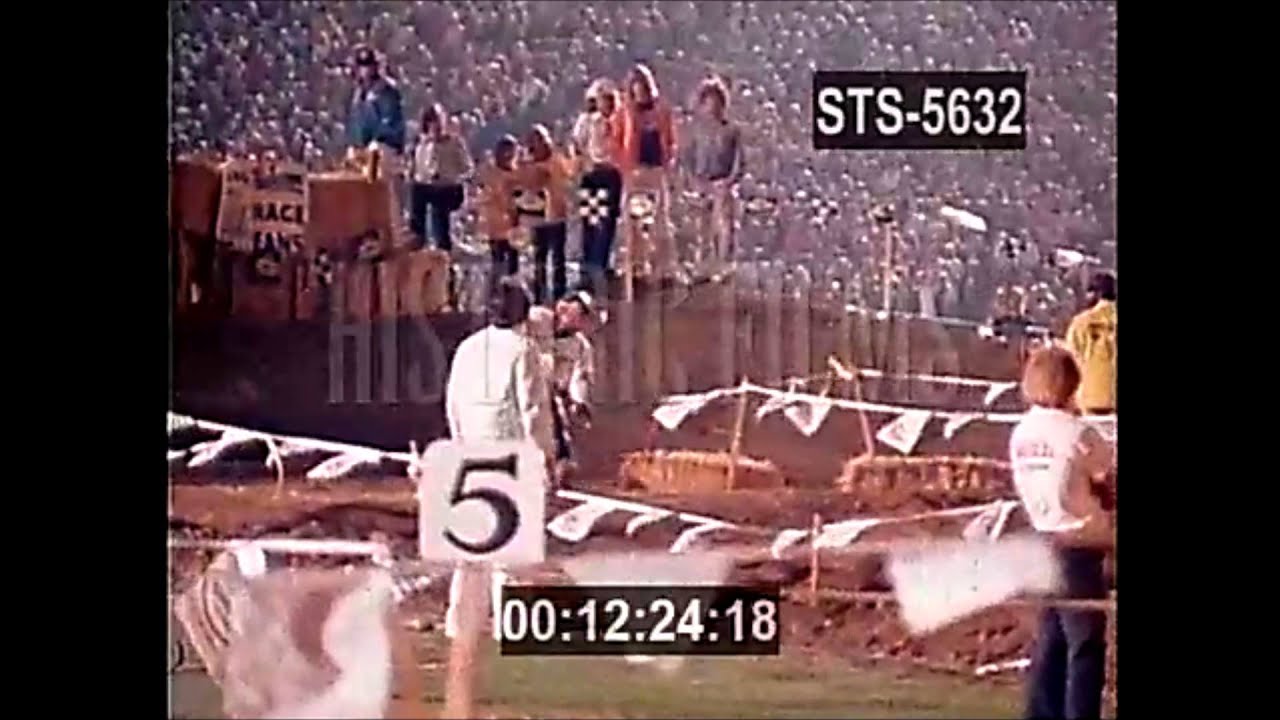 1975 Superbowl of Motocross at L.A. Coliseum