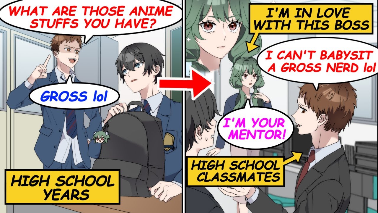 【Manga】When I changed jobs,I met my classmates who looked down on me.But a cute boss took care of me