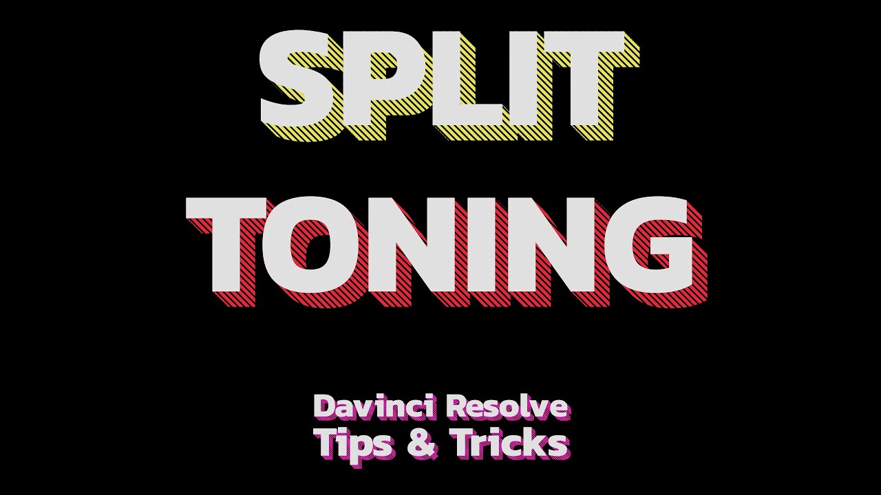 SPLIT TONING & TONE MODIFIERS in Davinci Resolve