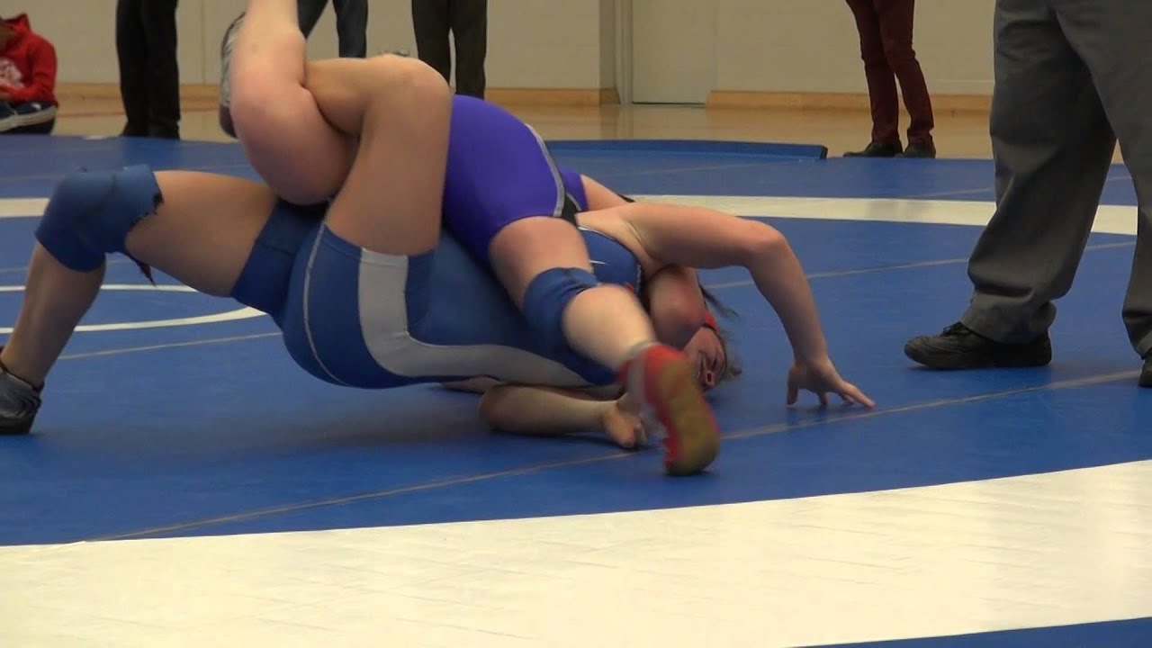 2014 Brock University Open FW 59kg Anna McKee (Western) vs Jessica Broullette (Brock)