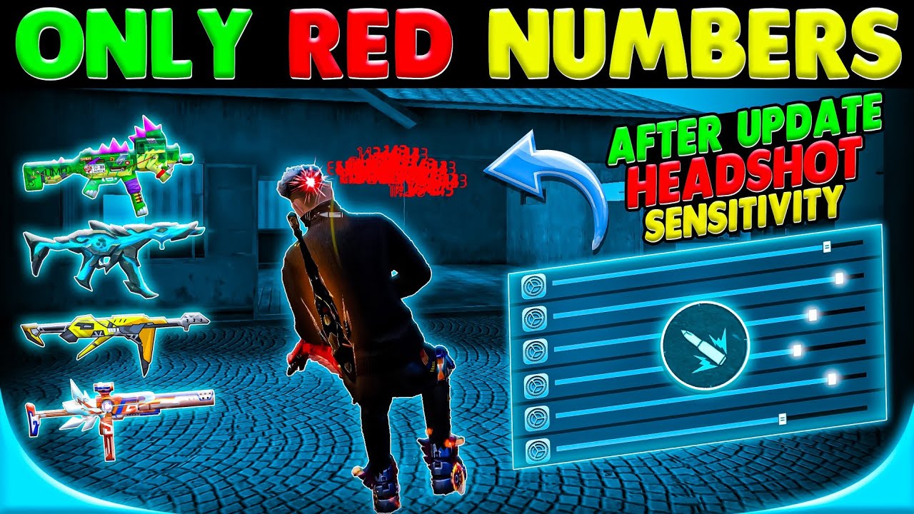 2024 New UMP, MP40, MP5, Thompson Sensitivity For Headshots || After Update Headshot Settings ff