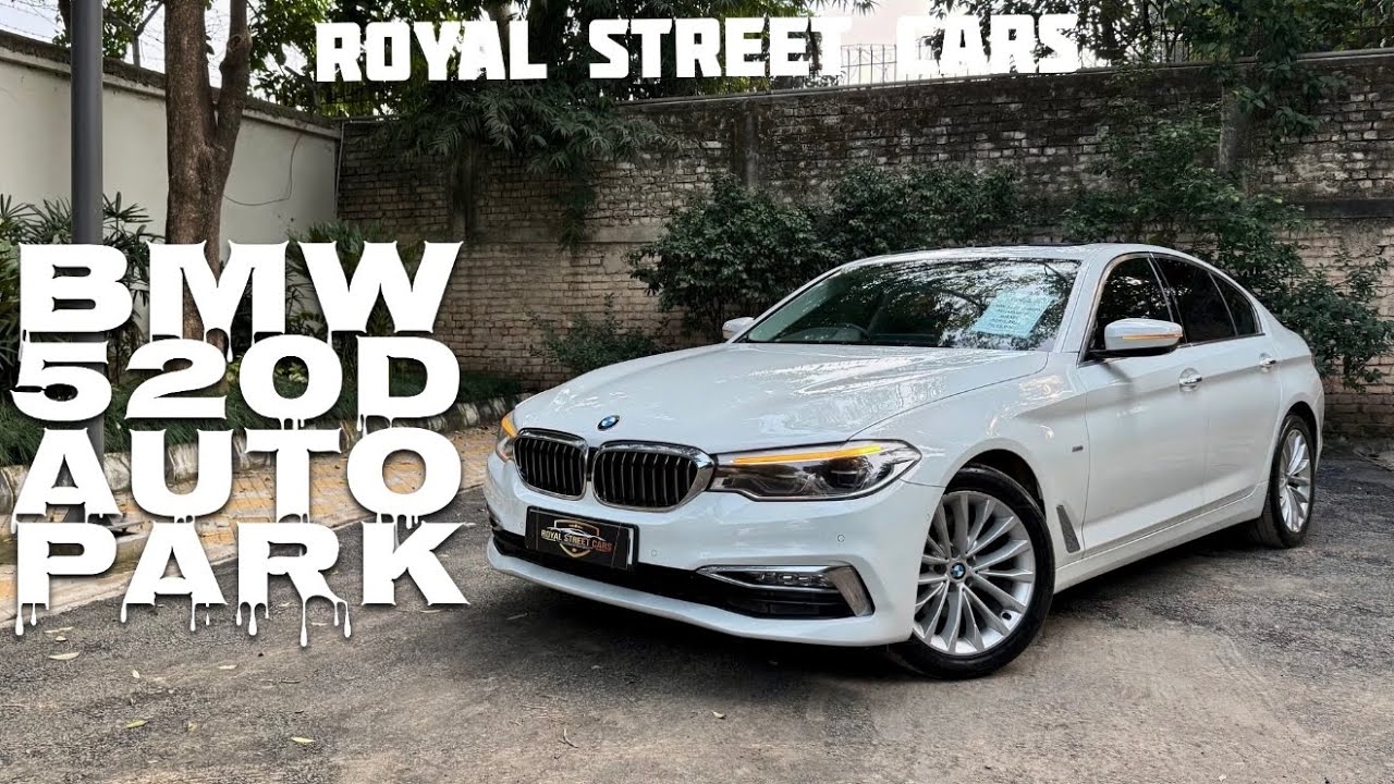 BMW 520d Auto Park Digital Key Detailed Video @ Royal Street Cars