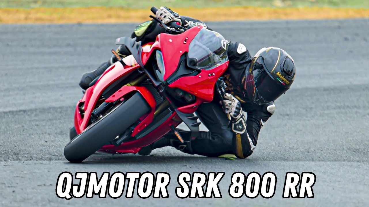 QJMOTOR SRK 800 RR V ZATÁČKÁCH