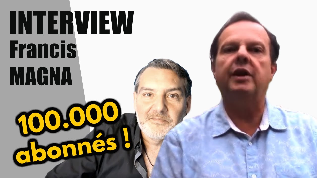 👍 100.000 abonnés Youtube [INTERVIEW] Francis Magna Réfléxologie
