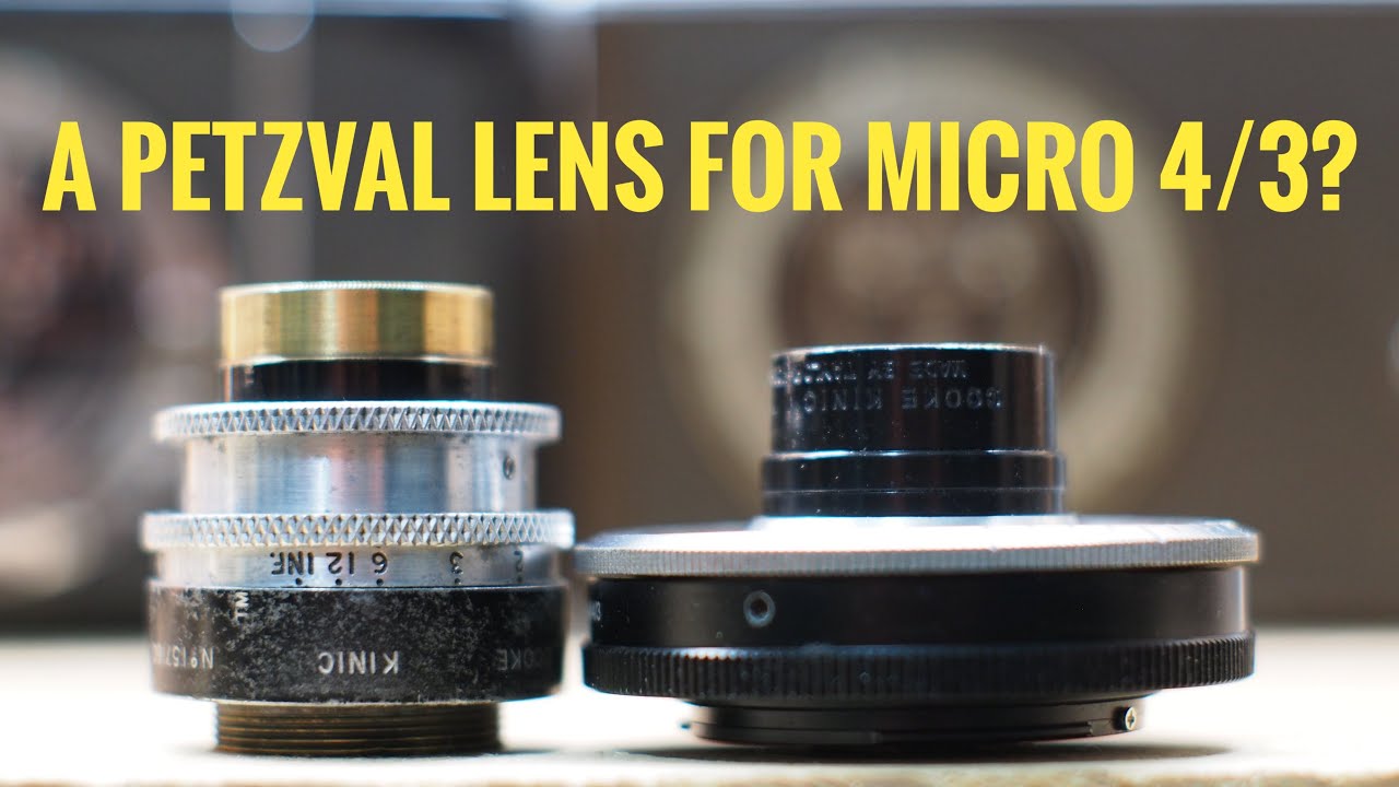 Cooke Kinic — объектив Petzval для камер Micro Four Thirds!
