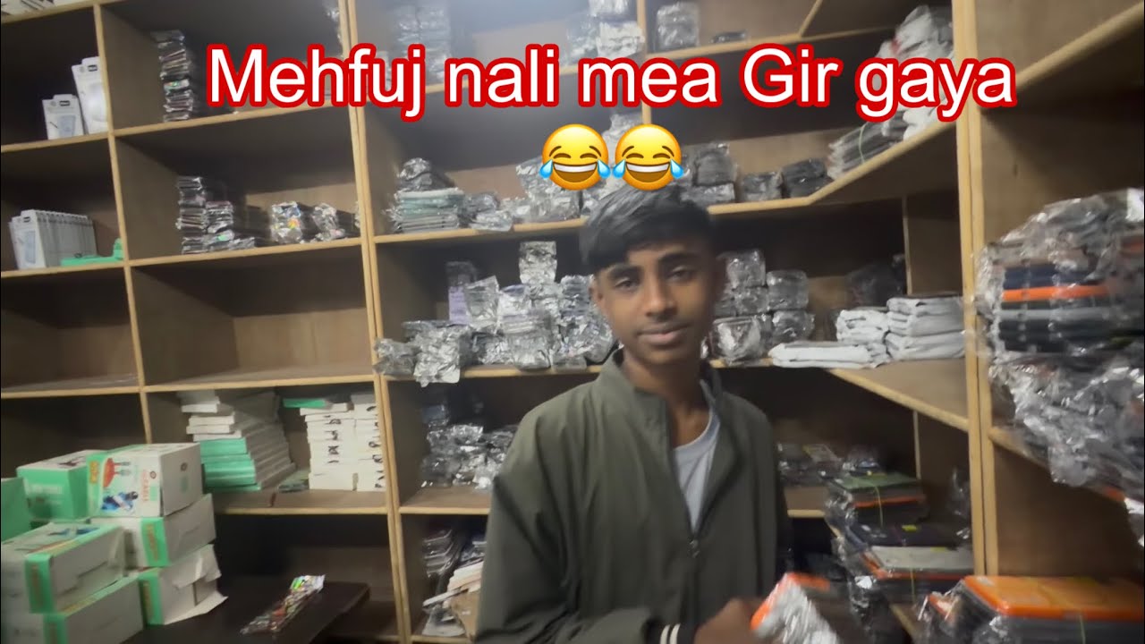 Mehfuj nali mea Gir Gaya😂😂#trending #vlog #lifetimevlogs #funny #comedy 