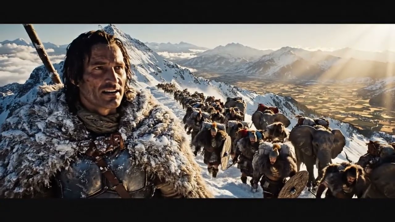29-Year-Old Marches 37 War Elephants Over The Alps in Winter... Rome NEVER Saw It Coming 🐘⚔️❄️