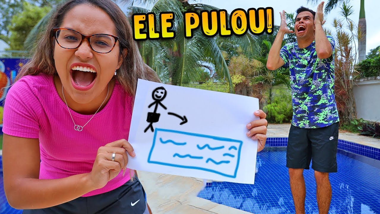 TUDO QUE ELA DESENHAR EU VOU FAZER!