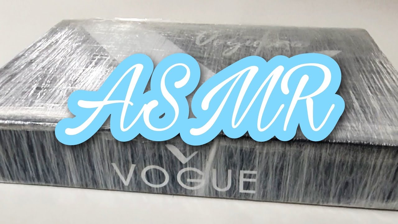 ASMR Abriendo paquete de Cosméticos Vogue