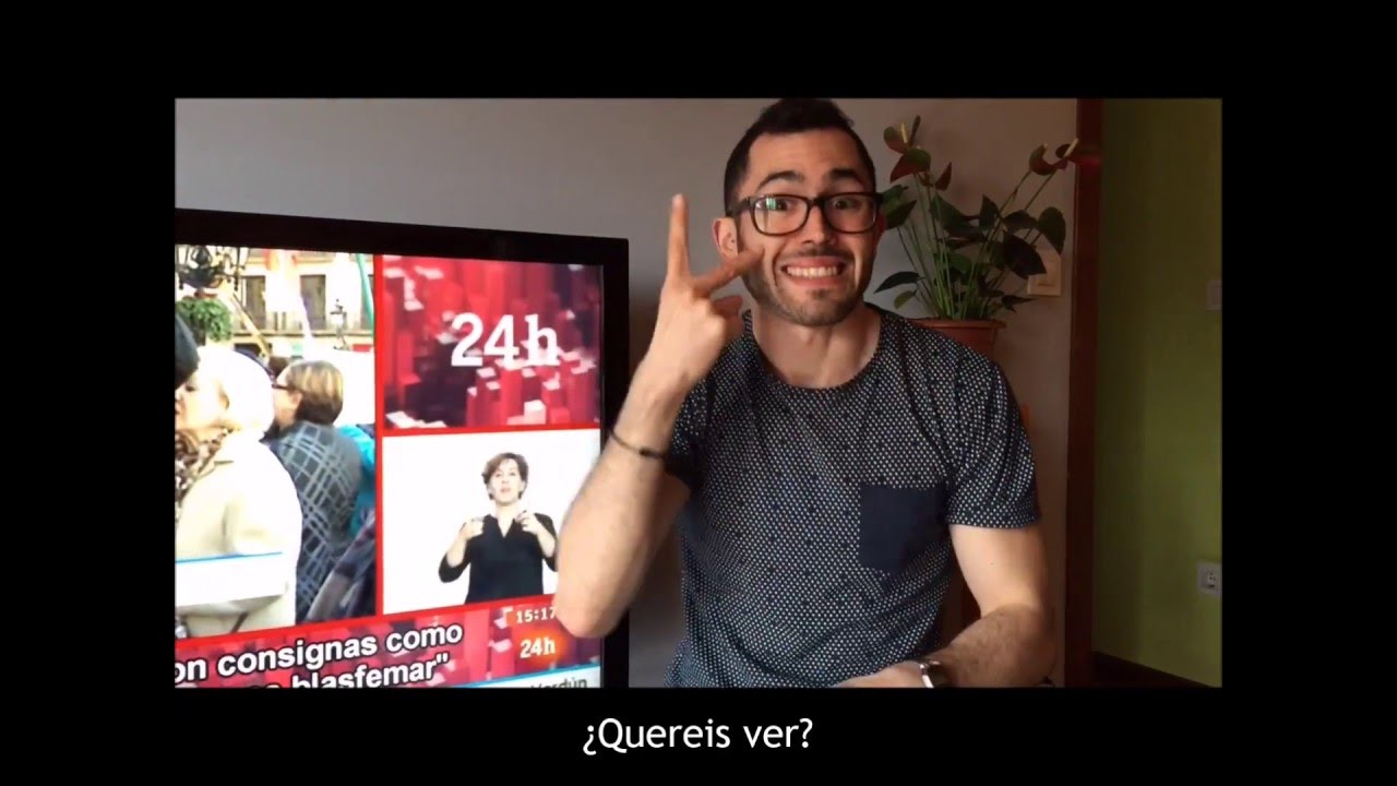¡Qué impresionante! Intérpretes de lengua de signos en TV de Europa.