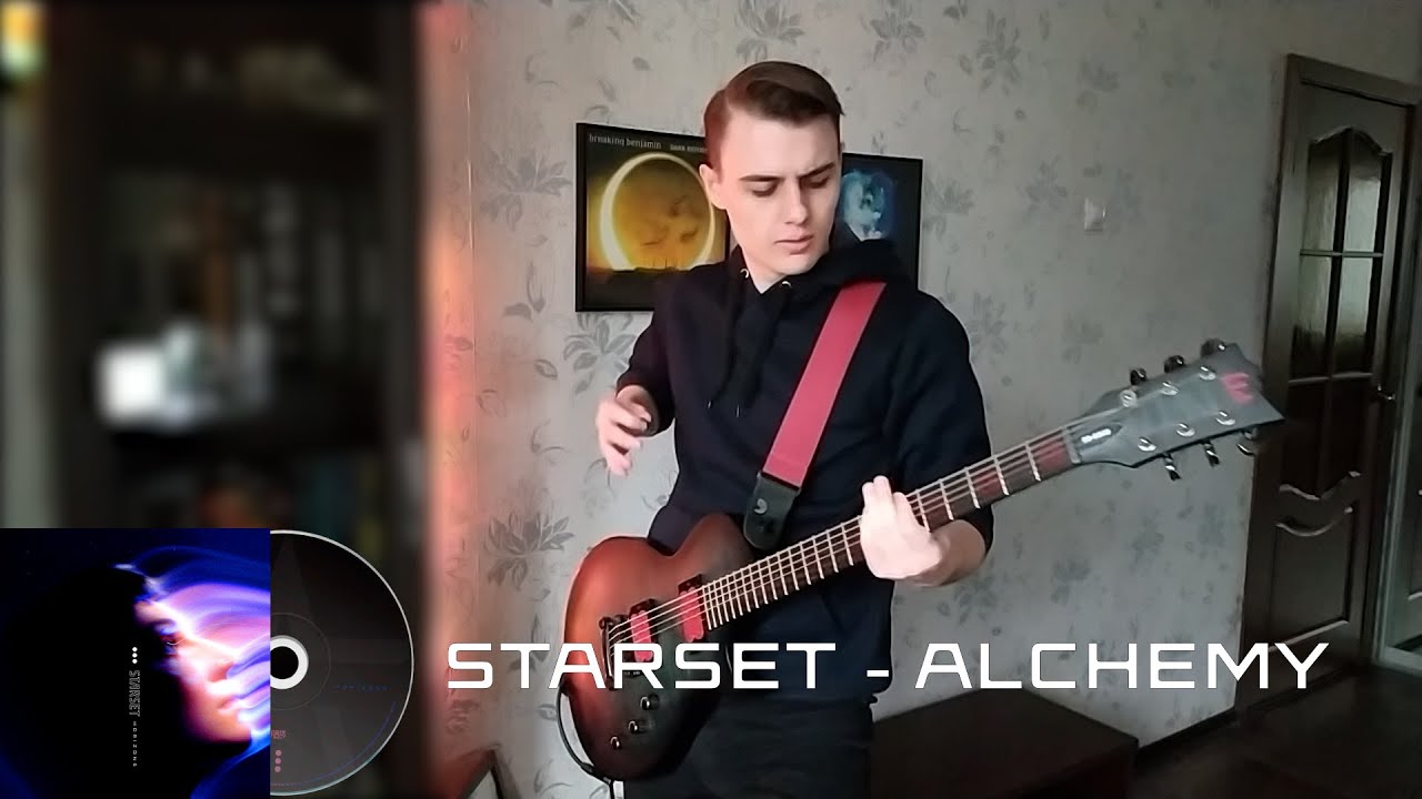 STARSET - ALCHEMY (Guitar Cover/lyrics) [LTD BB-600]