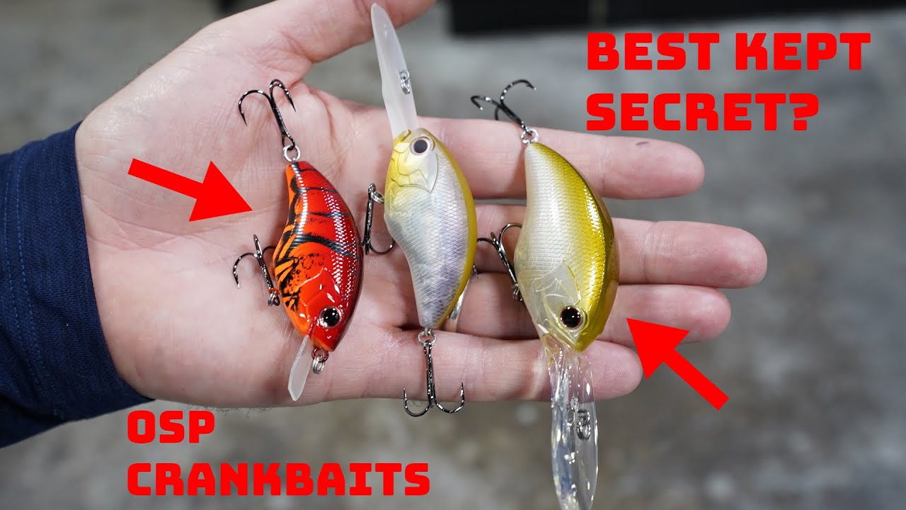 Best Kept Secret Crankbaits Pros Don't Want You To Know?! OSP Crankbait Lineup!