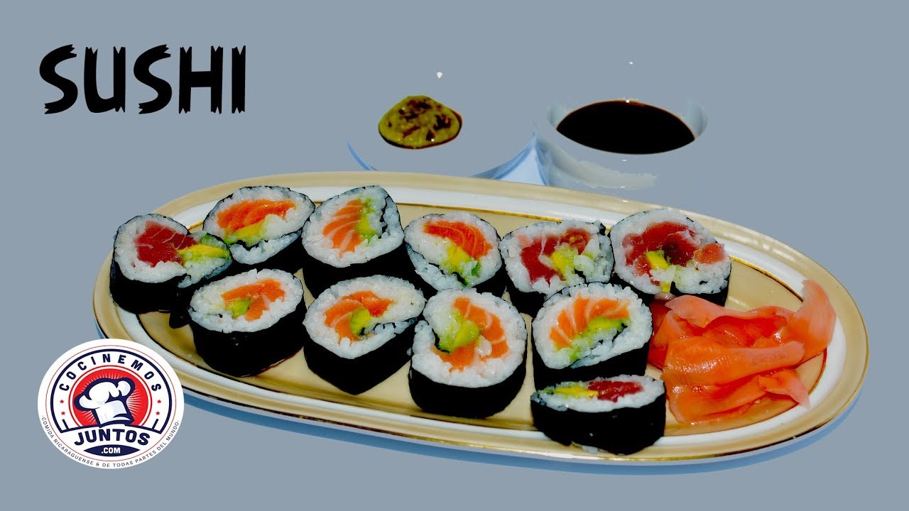 Como hacer rollos de sushi - Comida Japonesa