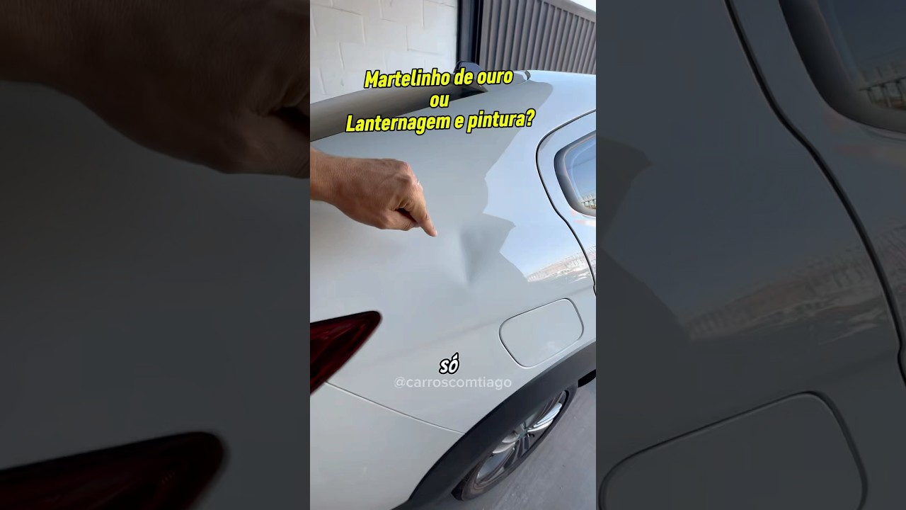 Diferen&ccedil;a de pre&ccedil;o e tempo do martelinho de ouro pra lanternagem e pintura&hellip;