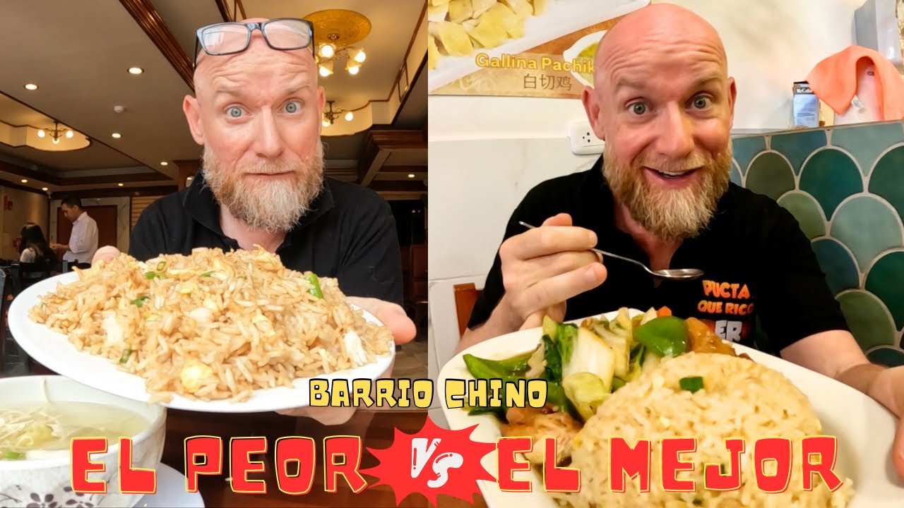 PROBÉ EL MEJOR Y PEOR CHAUFA DEL BARRIO CHINO Y QUEDÉ SORPRENDIDO 🇵🇪