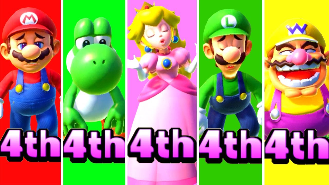 Mario Party Superstars — Все персонажи теряют анимацию