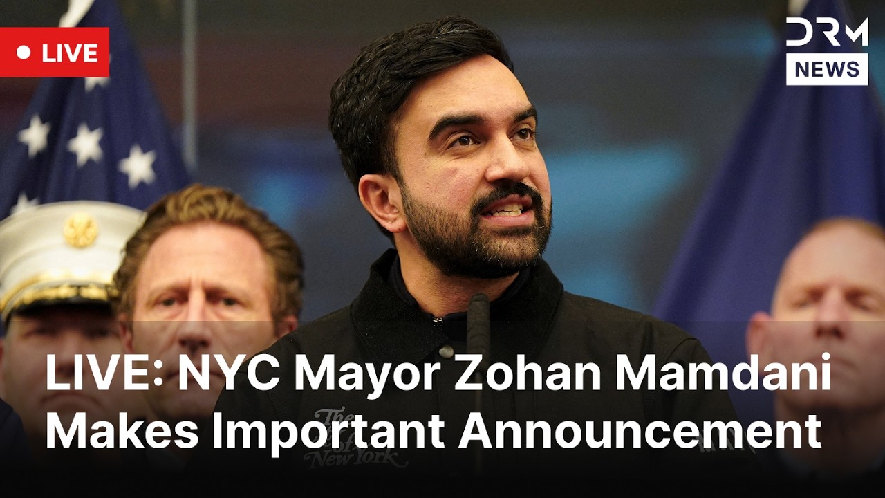 LIVE: Mayor Mamdani Addresses New York City Residents Today | DRM News | AC1F