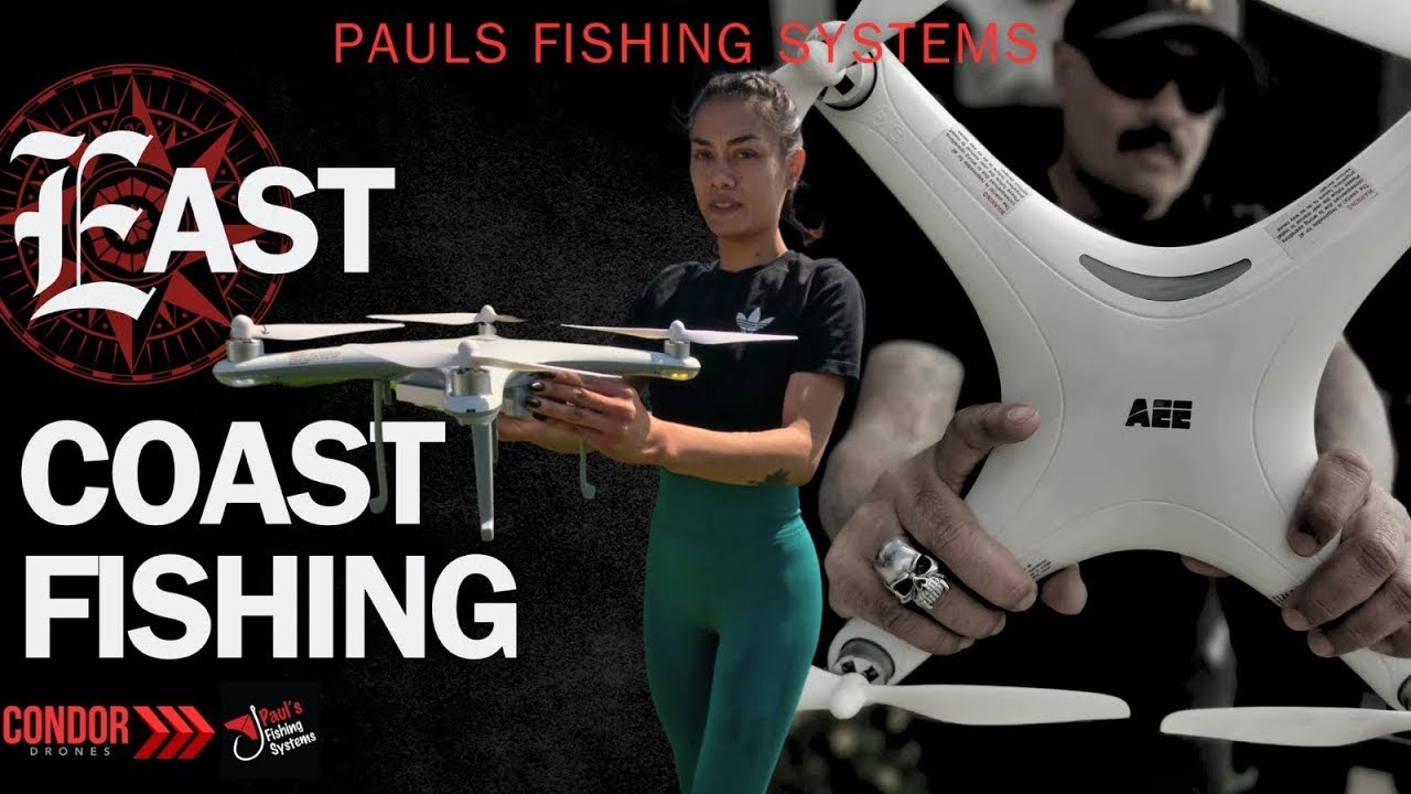 Drone Fishing Adventures on Auckland's East Coast with Condor A22S
