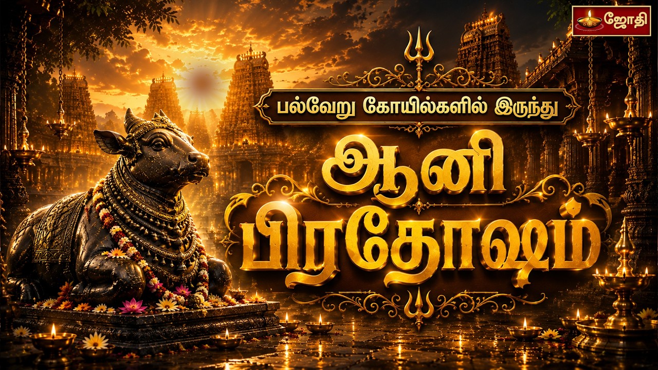 🔴LIVE: பல்வேறு கோயில்களில் இருந்து பிரதோஷம் I Pradosham I Jothitv live