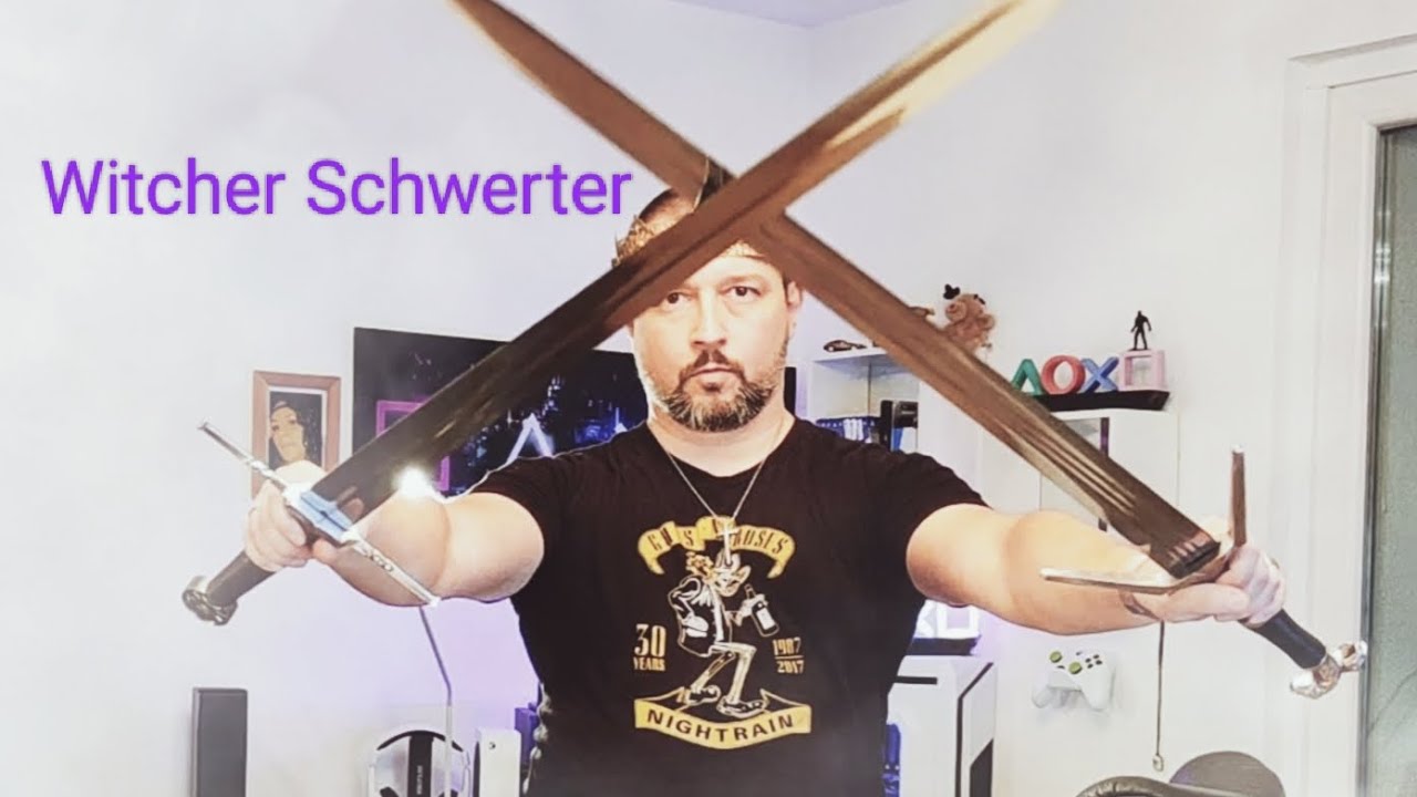 Ich habe Hexerschwerter gekauft 🤣  The Witcher Schwerter , Witcher Swords. Gerald von Riva Schwerter