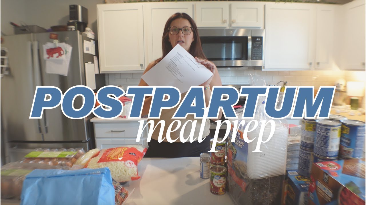 Postpartum Freezer Meal Prep Ideas || Part 1