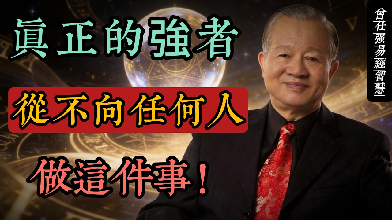 真正的強者，從不向任何人證明自己｜曾仕強國學智慧：格局、心態與人生修行#人生智慧 #命理 #哲學 #曾仕強 #易經 #正能量
