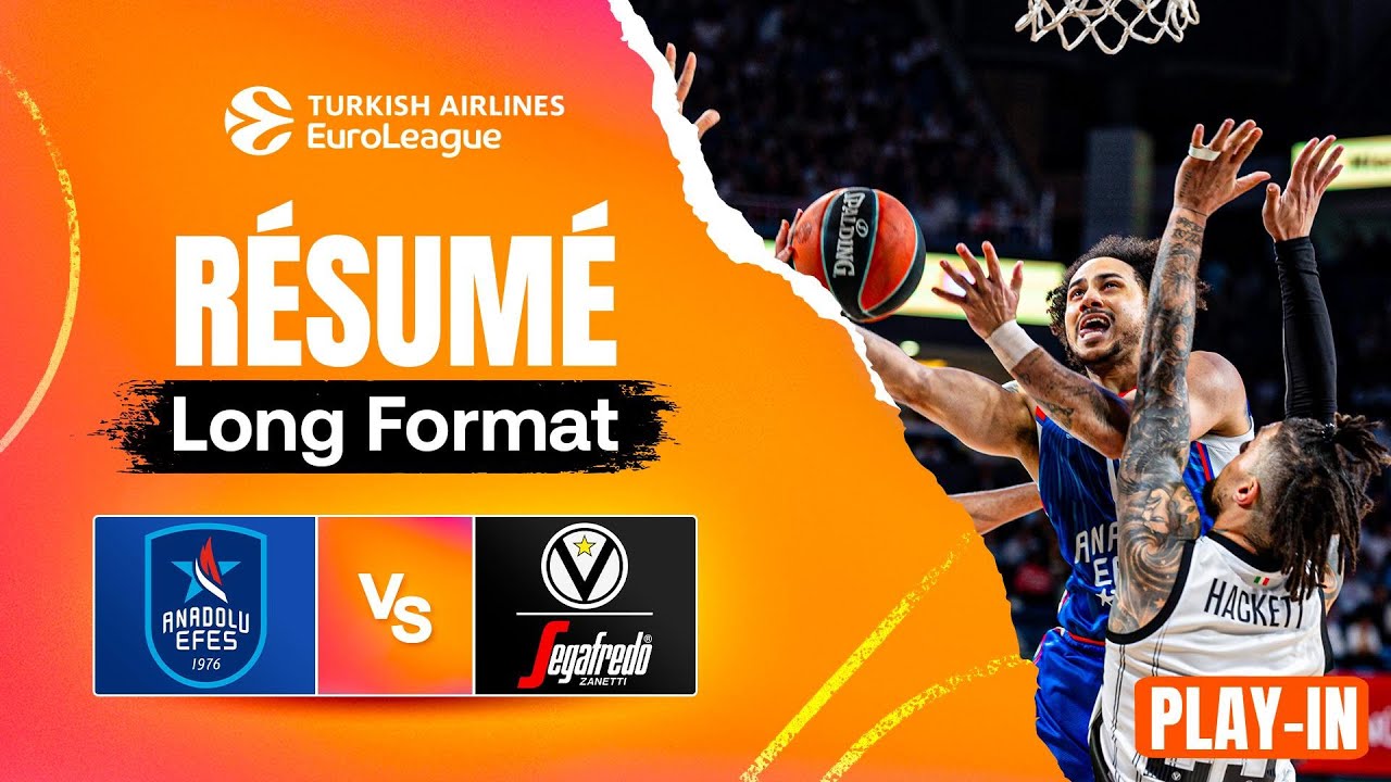 MATCH DE FOLIE POUR SAUVER SA PEAU ! - Anadolu Efes vs Virtus Bologne - Résumé EuroLeague Play-In