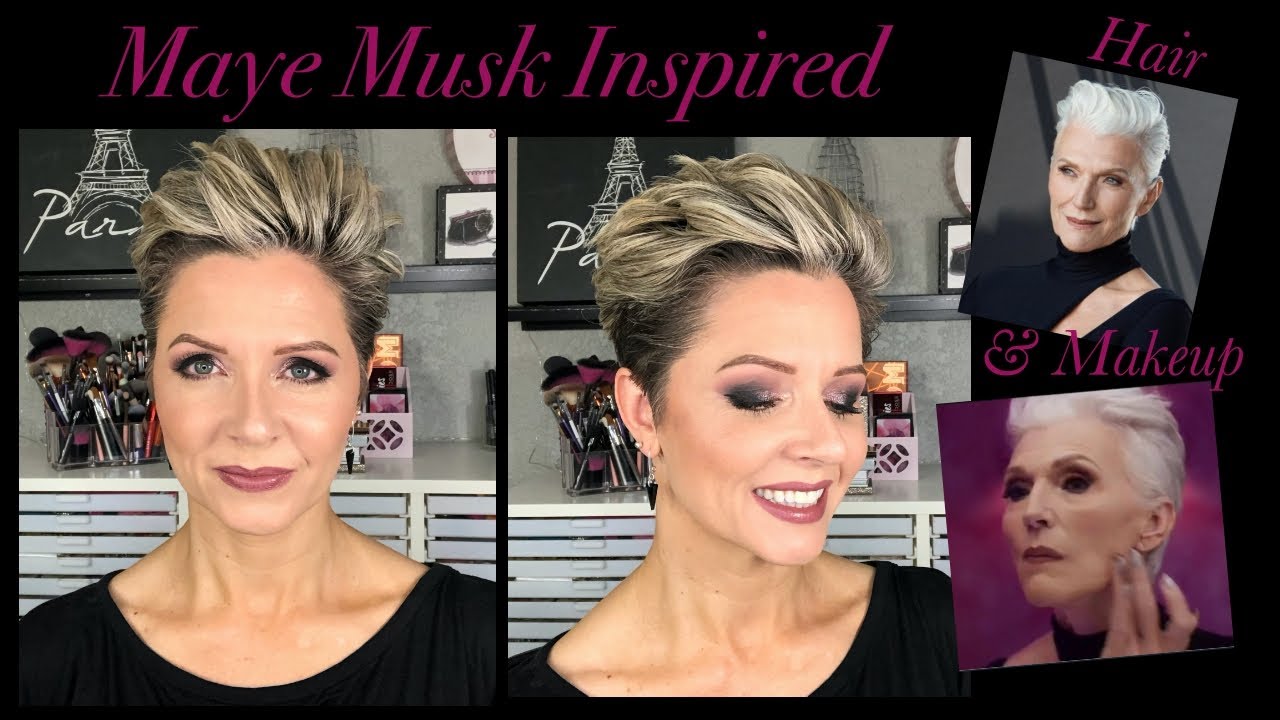 Recreating Maye Musk's Hair & Makeup