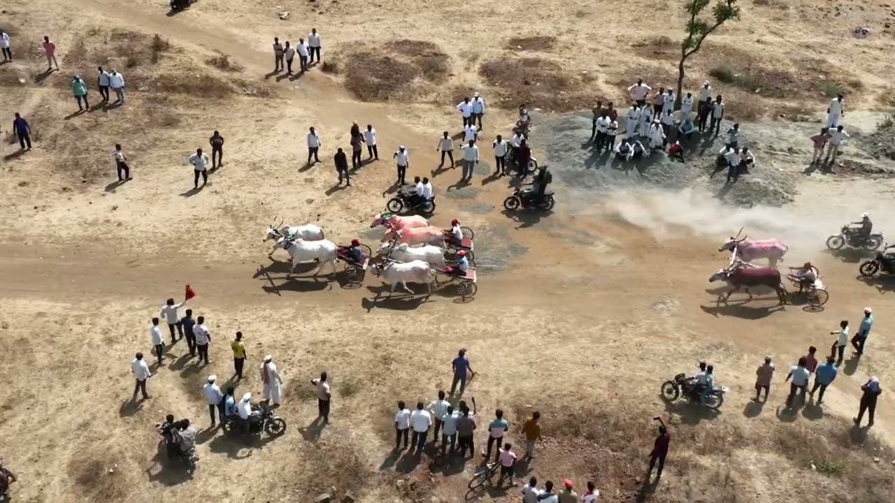 नागाव  - सिद्धेश्वर देवालय यात्रा - ब गट  बैलगाडा शर्यत 2026 