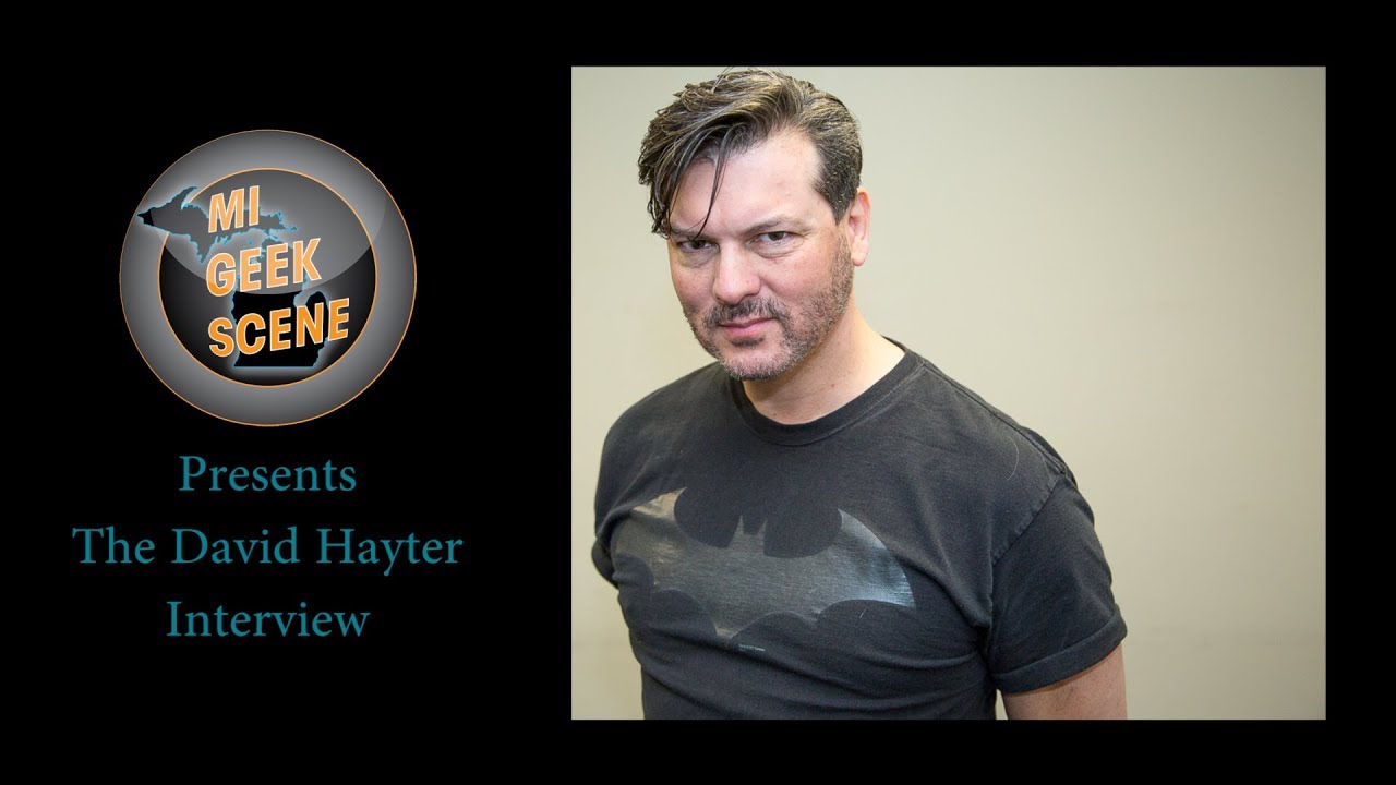 David Hayter (Metal Gear Solid) at the Grand Rapids Comic Con 2018
