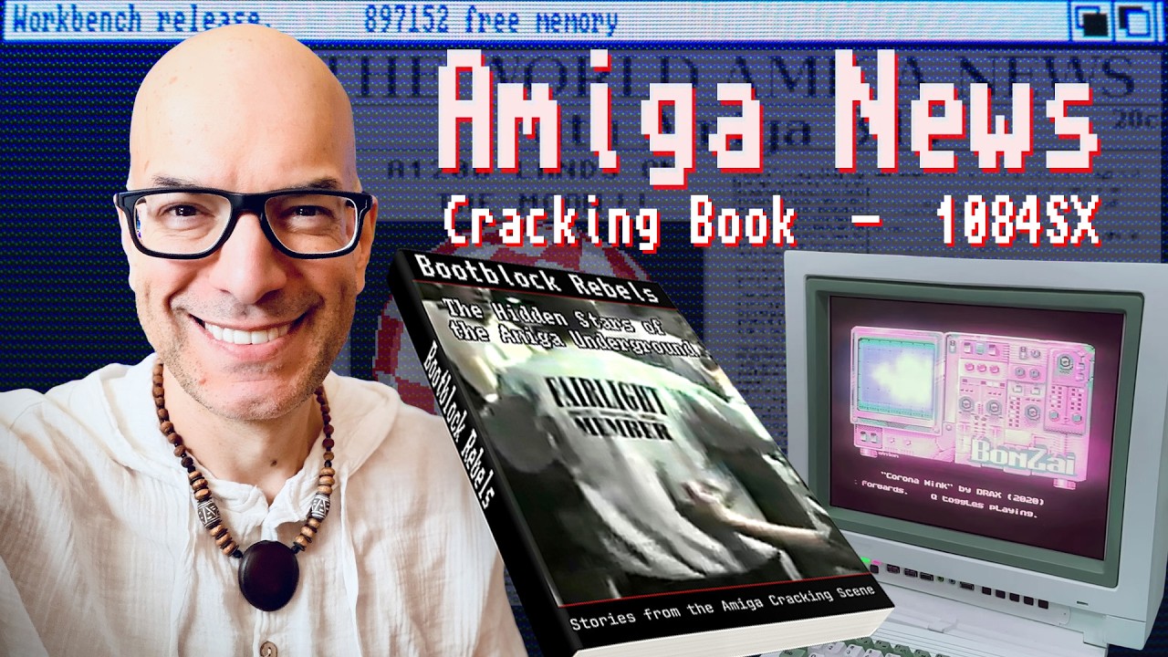 Новая книга по взлому Amiga, Pico IDE, ЖК-монитор 1084SX, множество новых игр и другие новости Am...