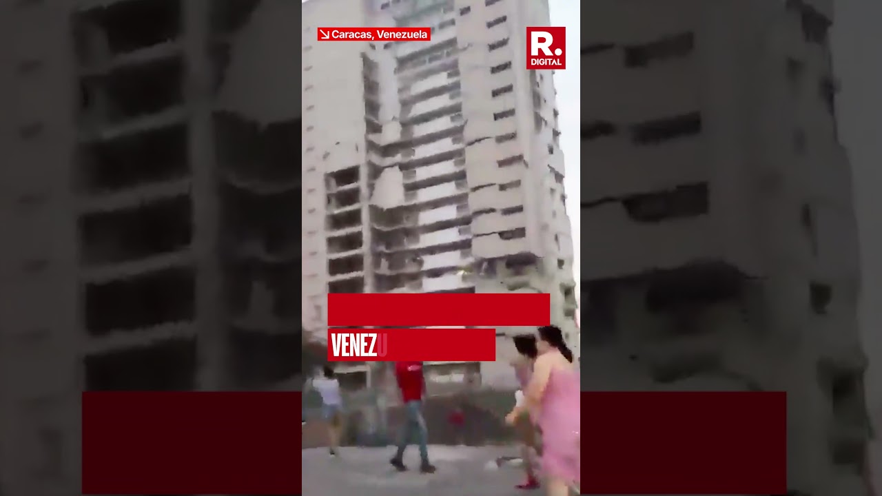 Aftermath of 7.5 Magnitude Earthquake in Venezuela