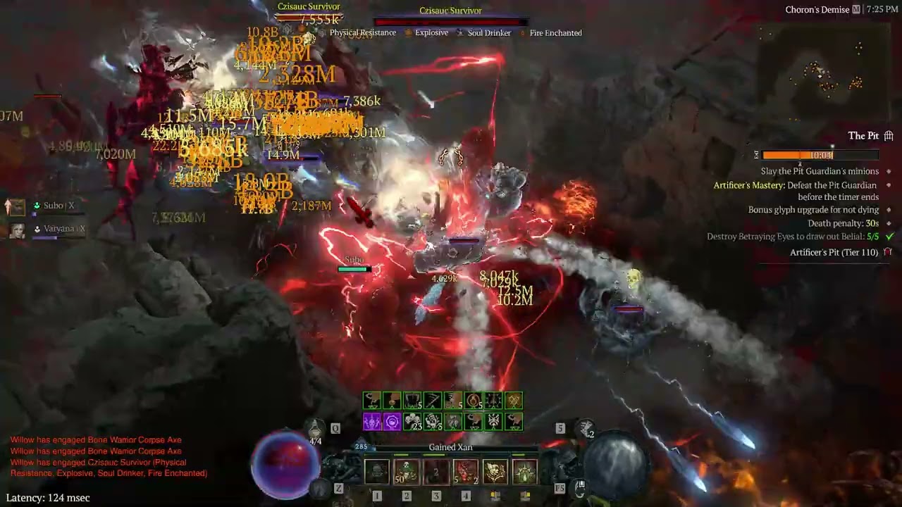 Diablo 4 - spiritborn- payback  pit 110