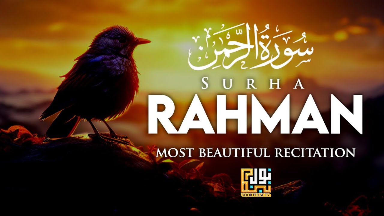 Surah Ar Rahman سورة الرحمن | Emotional Comfort & Ultimate Spiritual Relaxation | Noor Pulse Tv