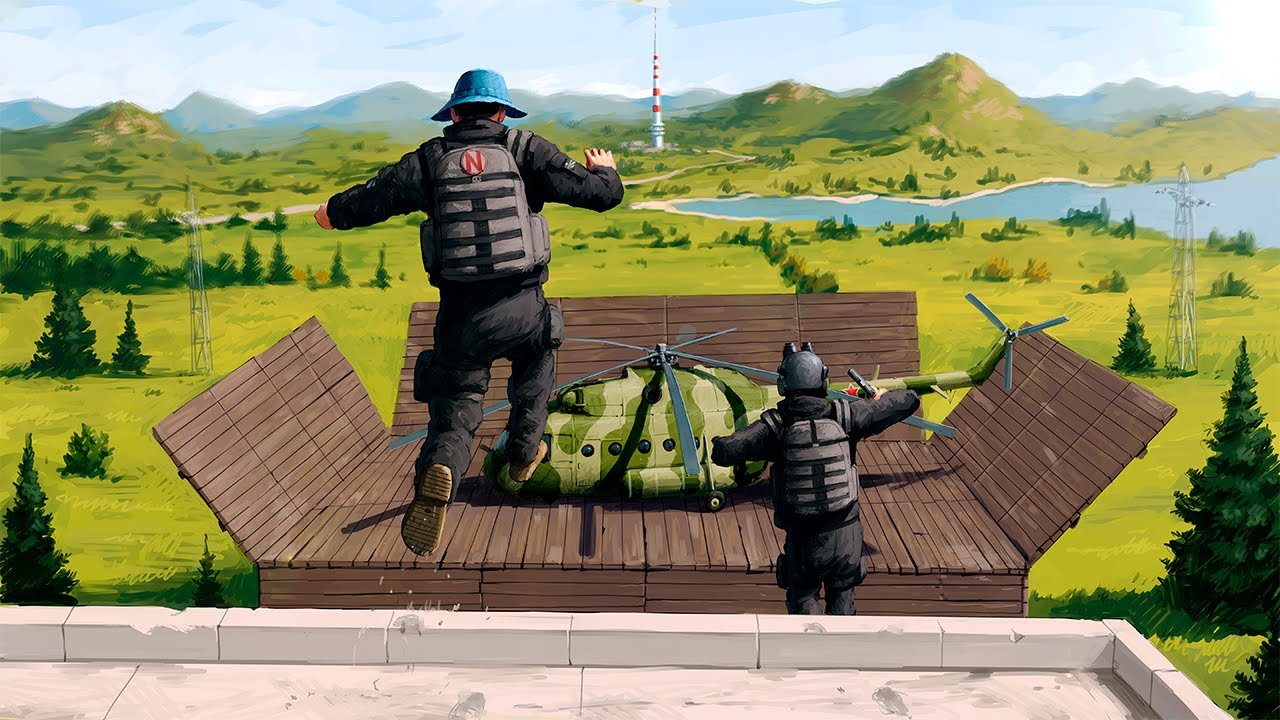 Я прыгнул на огромную клановую базу... DayZ
