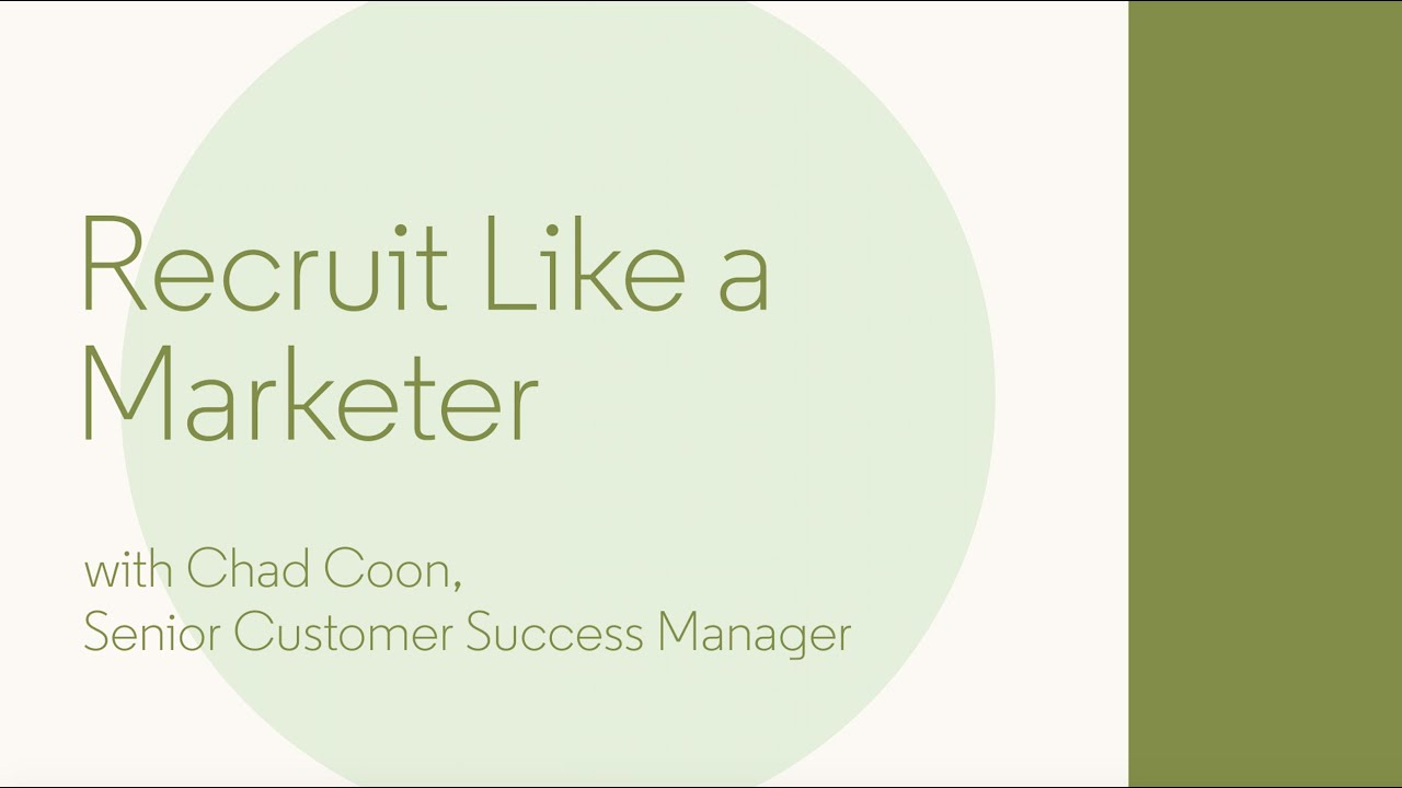 Recruit Like a Marketer