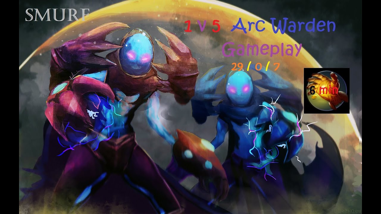 SMURF ARC WARDEN GAMEPLAY 1v5  29 KILLS 0 DEATH WATCH & LEARN PATCH 7.38b
