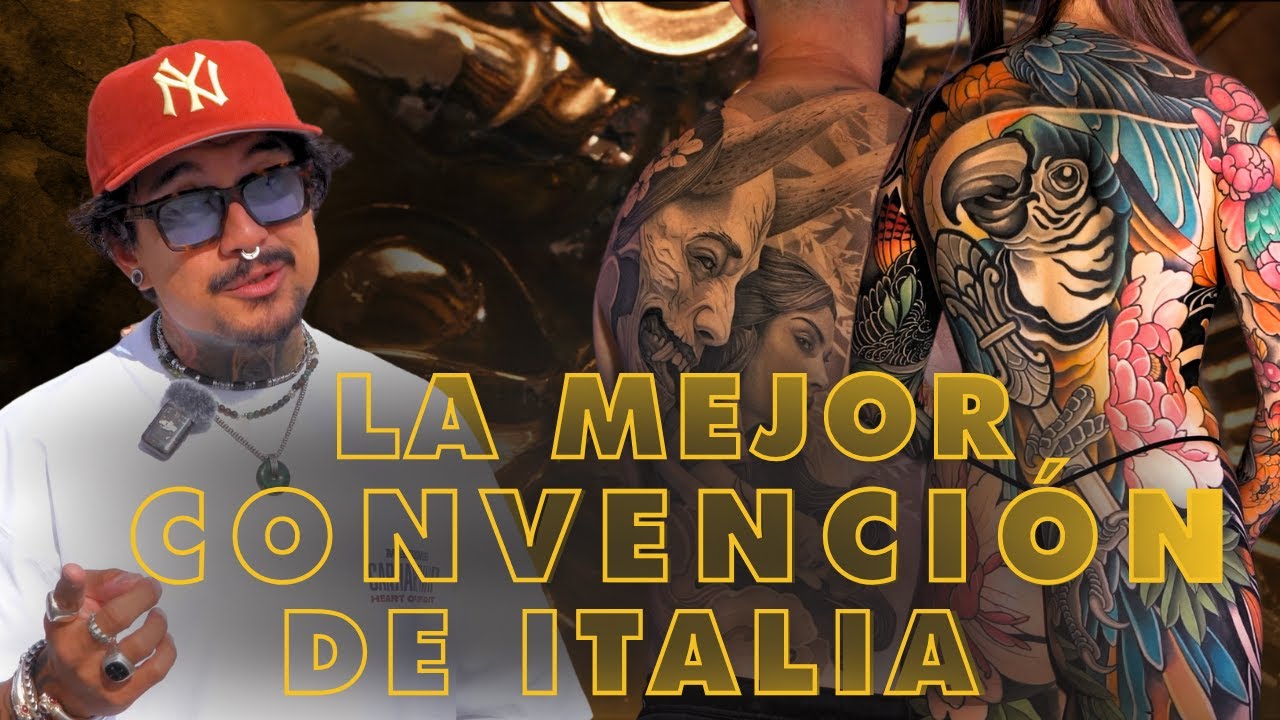 KASASINK | La Primera Convención de Tattoos en Como🇮🇹|Presentamos el PREMIO de ORO valorado + de 4K💎