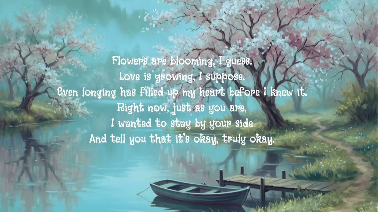 Still, just as you are #ballad 