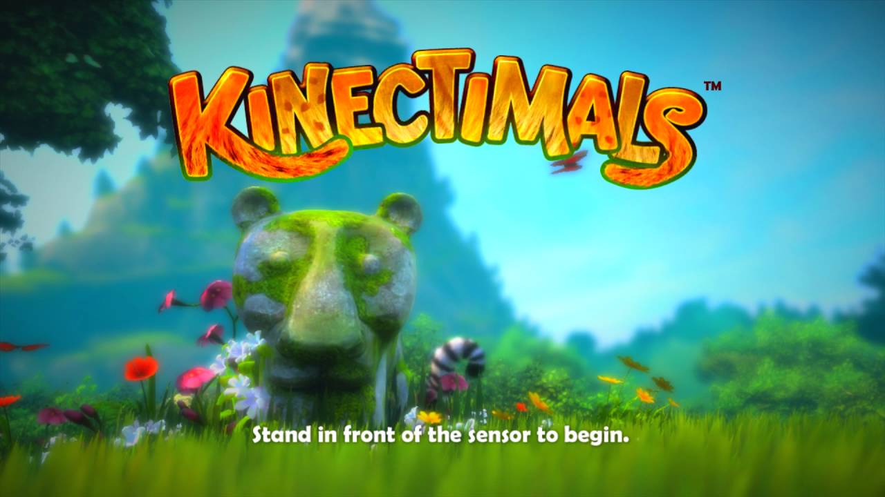 Kinectimals Title Screen (Xbox 360)