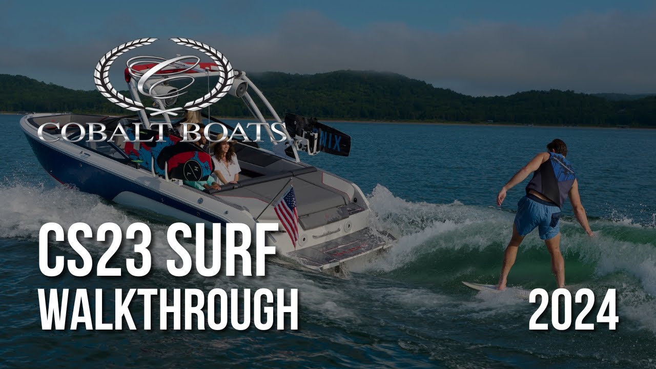 ALL NEW 2024 Cobalt CS23 Surf Walkthrough