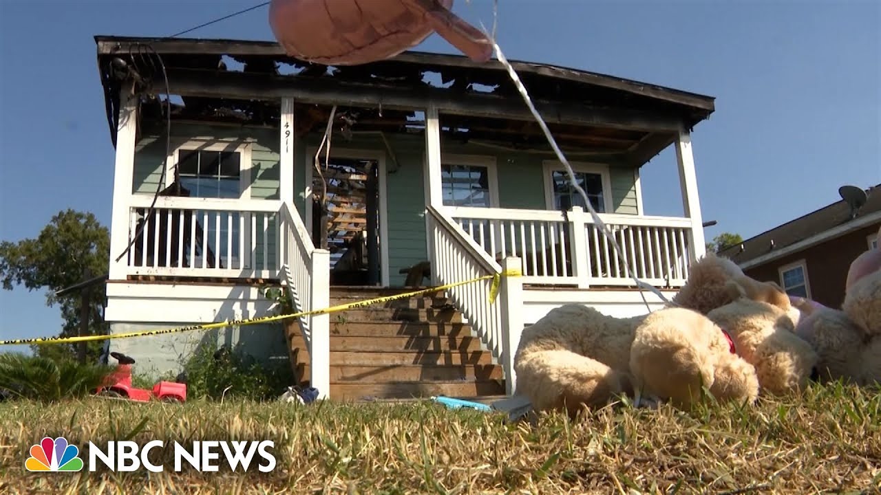 Louisiana father accused of setting house fire that killed his 3 children