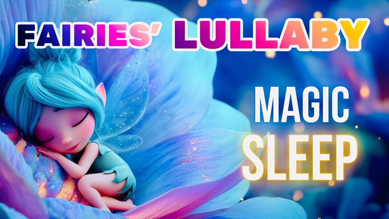 Bedtime Lullaby for Kids | Sleepy Sky Fairy Forest Music